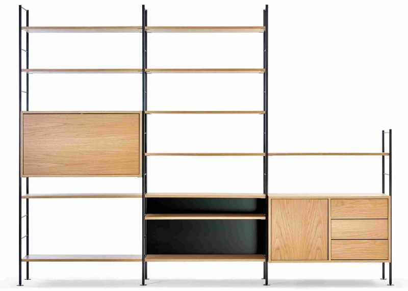 Hirche DHS 10 Shelf W 185,5 cm Richard Lampert 